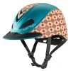 Troxel Fallon Taylor Teal Aztec Helmet -NRS World Sales 104608 default l
