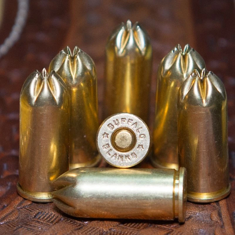Buffalo Blanks Mounted Shooting Competition Pistol Blanks - Package Of 100 3 Buffalo Blanks Mounted Shooting Competition Pistol Blanks - Package Of 100