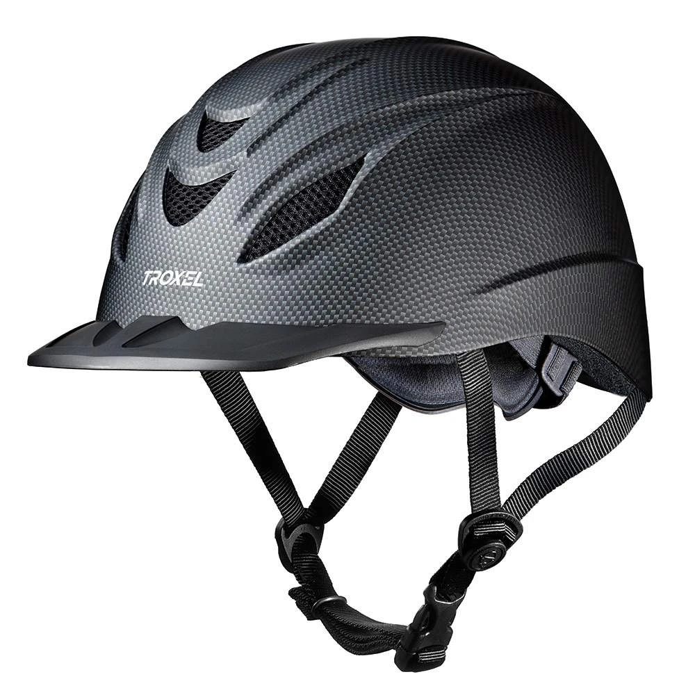 Troxel Intrepid Black Riding Helmet 3 Troxel Intrepid Black Riding Helmet