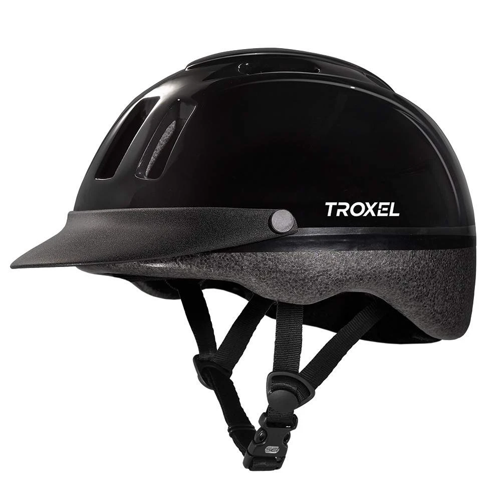 Troxel Extra Small Black Sport Helmet 3 Troxel Extra Small Black Sport Helmet