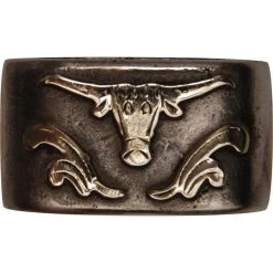 Cowpuncher Steel Longhorn Horn Knot