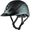 Troxel Rebel Turquoise Rose Helmet 2 Troxel Rebel Turquoise Rose Helmet -NRS World Sales 58128 default l