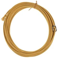 King Saddlery Inc Ropes Quad Poly Gold 4 Strand Ranch Rope