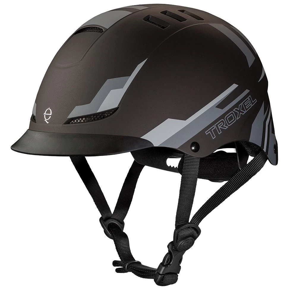 Troxel TX Black Nitro Horse Riding Helmet 04-471 3 Troxel TX Black Nitro Horse Riding Helmet 04-471
