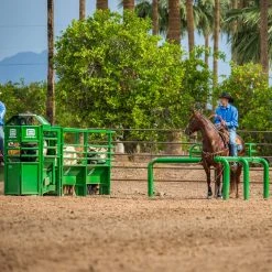 Chute Help Pivoting Adjustable Roping Box