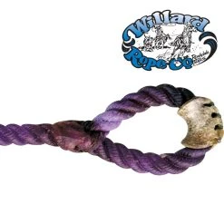 Willard Rope Company 6 1/2ft Black Tail Calf String -NRS World Sales 9992 26559
