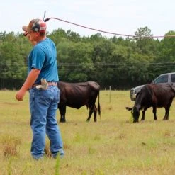 Double C Customs Llc Custom 8 Foot Paracord Bull Cow Whip -NRS World Sales DCC WHIP LIFE