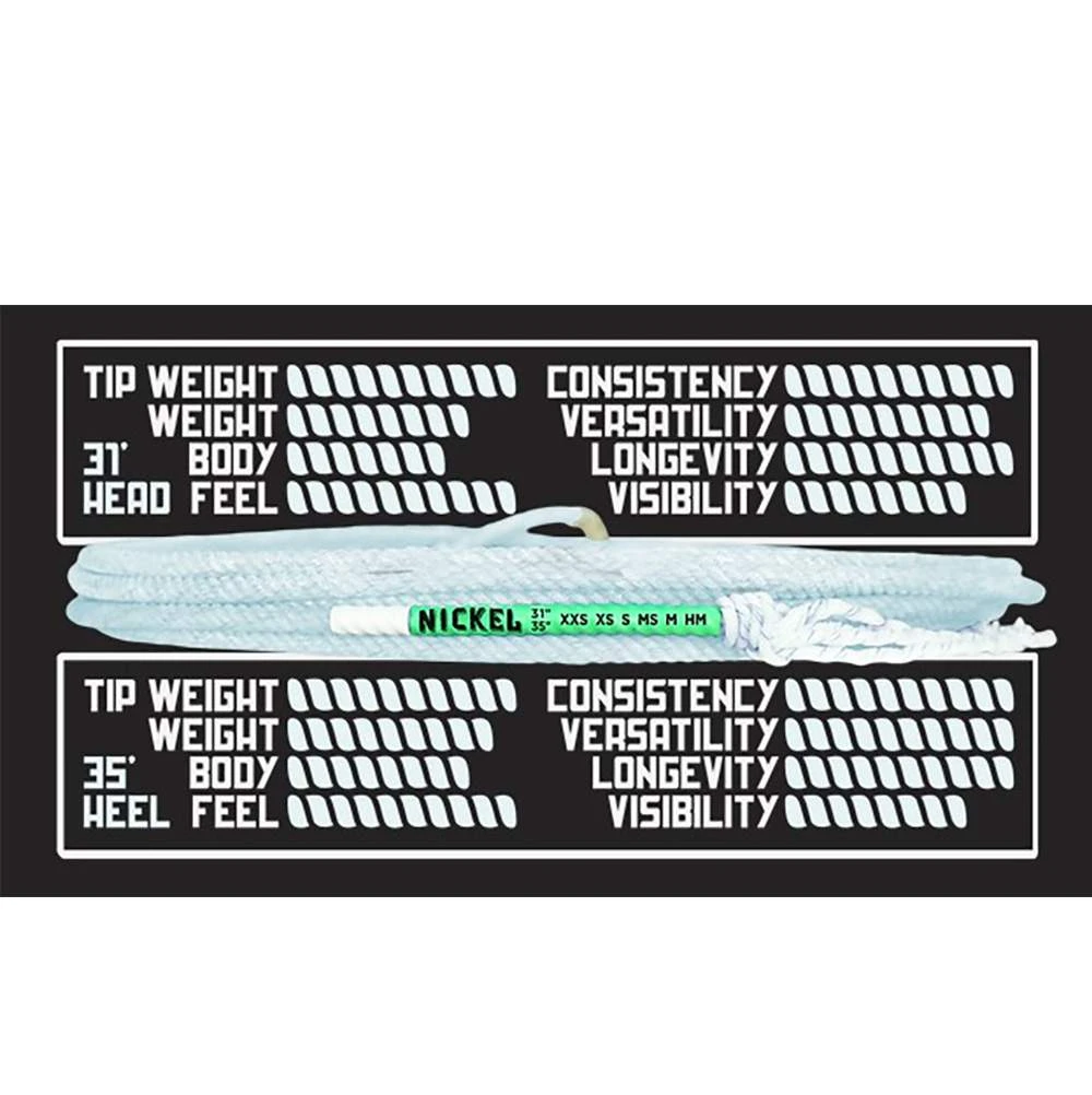 Top Hand Rope Company Nickel 5-Strand Core Head Rope 4 Top Hand Rope Company Nickel 5-Strand Core Head Rope - Image 2