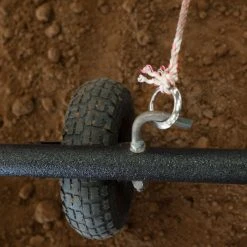 NRS Criss Cross And Wheels Roping Sled (dummy Not Included) -NRS World Sales RR 5 3