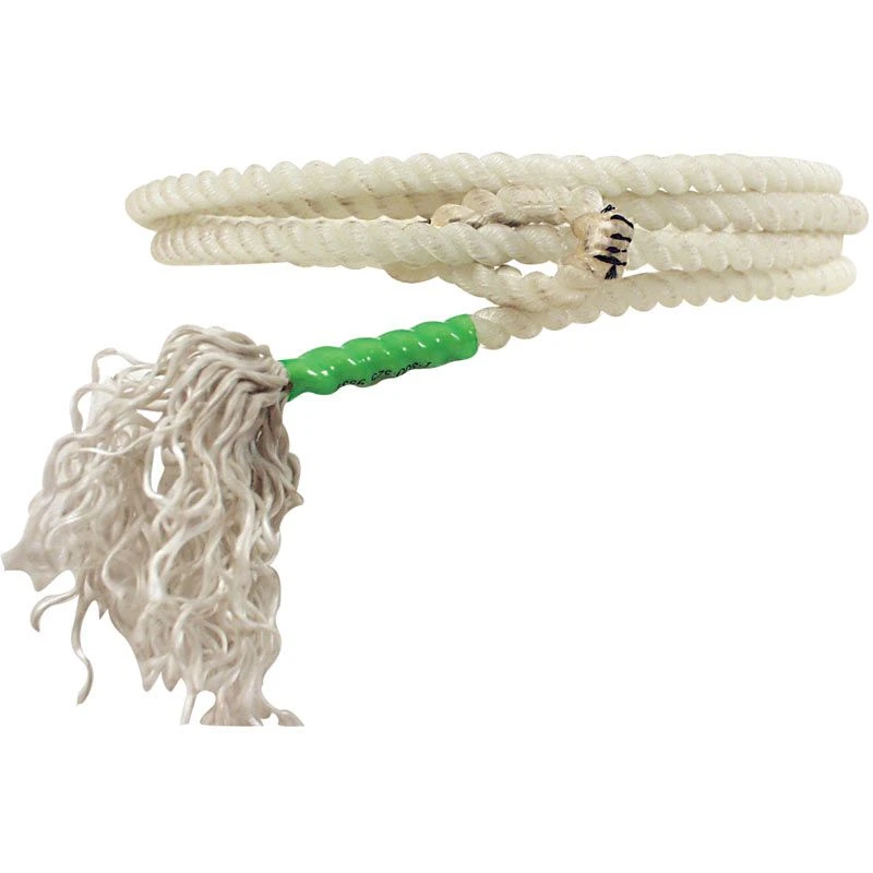 Lyles Lariats 7 1/2 Ft White Steer String 4 Lyles Lariats 7 1/2 Ft White Steer String - Image 2