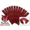 Ropesmart Red Tiger 12 Pack Dally Bands -NRS World Sales TGRBAND 12 1