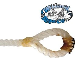 Willard Rope Company 6 1/2ft Black Tail Calf String -NRS World Sales WD BT PS fromShopify 3